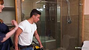 Lauren Phillips Cheats With The Plumber's Monster Cock