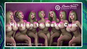 i'm excited for preview 02 of the powerboob girls and the powerbutt girls