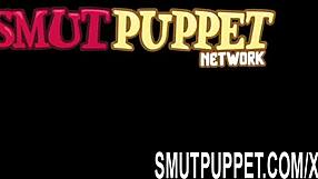 in this smut puppet compilation, blonde cuties are gorging themselves on hard cocks outdoors.