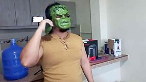 Latina milf arrives at my birthday party in lingerie, dances sexy, and begs for quick homemade swingers sex.