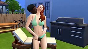 African character takes over story's wife - part 2 - ddsims