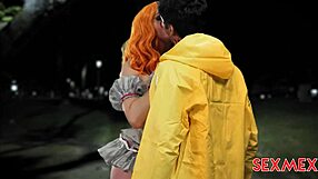 Sexmex - Halloween Special - Sexy and Scary Emily Thorne Gets Oral on Shaved Pussy in a Furry Twist