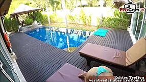 blonde tourist in vacation fucked by german guy