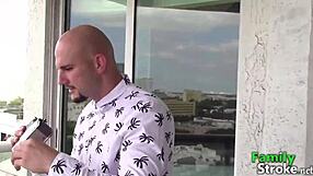 alexis fawx stepmom gets naughty in laundry with group