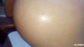 Ed Junior Exploding The Ass Of A Naughty Tattooed Blonde Teen Without Condom Complete In Red And Sheer