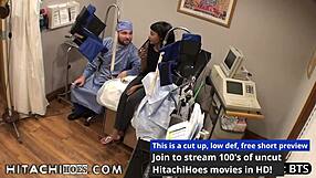 Eliza Shields, a human subject, spontaneous orgasms painful during medical tests using Doctor Tampa’ Hitachi magic wand