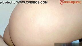 Wet Cyclist Arrives Home, Pussy Filled with Cum