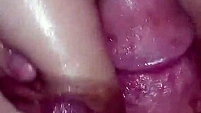 Oiled petite 18+ Filipina babe gets her hot pussy fucked roughly by big cock