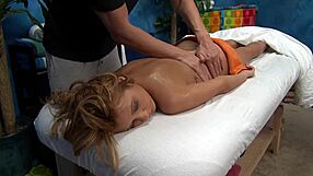 could a free massage turn into oiled teen hardcore action so fast?