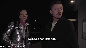 watch me deepthroat this big dick to tease my friend, tattooed czech girl says