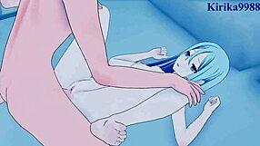 Kanade Yoisaki and Mafuyu Asahina in Wild Hentai Sex!