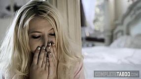 Taboo teen stepdaughter gets fingered by stepfather