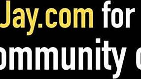 I blowjob queen sara jay mouth fucks lucky cock and get her cum