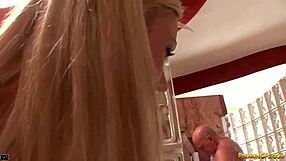 Blonde Babe Caught In Shower Wants Fucking!