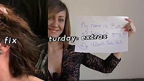 British Milf Submissive Bent Over For Master