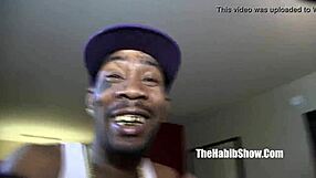 scandalous combination a beautiful lady is f— by a famous rap star with a big black cock