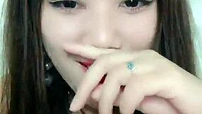 Korean Webcam Girl on Uplive Talkshow Livestream with Sexy Asian Vibes