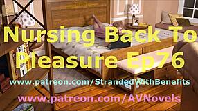 nursing back to pleasure 76 - how many times will she blue ball him?