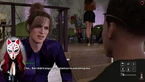 steps of debauchery - 1 playful fox enjoying upskirts, big tits cosplay outdoor?