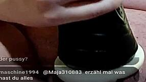 Jerking My Cock In Livecam Action With My Toy