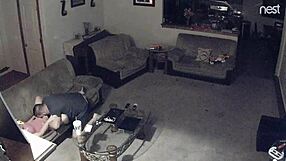 Wife caught cheating on hidden cam in shocking footage
