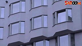 Hot blonde bitch deepthroat anal blowjob cumshot lick assfucking