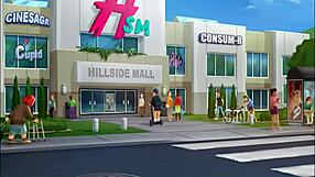 Summertime Saga Chapter 5: Stepsister's fan service handjob