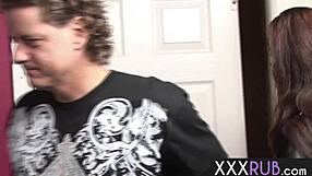 Horny Big Boobs Milf Jennifer Dark Sucks Monster Cock During Massage Session