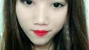 Korean Webcam Girl on Uplive Talkshow Livestream with Sexy Asian Vibes