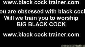 This big black cock is going way up your butt in femdom domination.