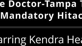 Doctor Tampa makes freshman Kendra orgasm with vibrator during college physical