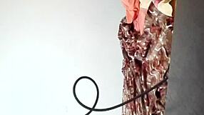 Hidden hetero discovers gay masturbation