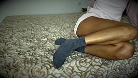Playing alone with toys and touching my private part