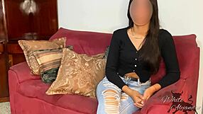 White Latina's Pussy Filled With Creampie At First Casting - Arantxawhite