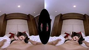 German mature with large tits in VR pov xxx scene