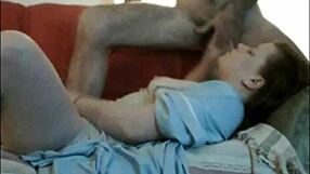 Brunette Chick Blowjob and Masturbation on Webcam!