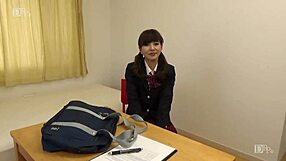 Kaon Sugihara In Uniform Sucks And Gets Creampie From Teacher