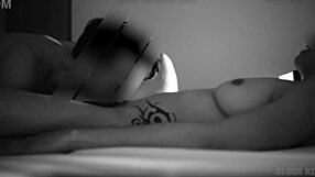 rough couple licks pussy in psychedelic weekend?