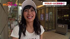 I'm overwhelmed watching this Japanese beauty squirt and take a facial