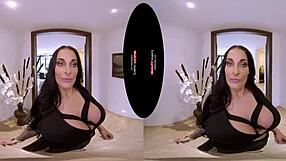 German mature with large tits in VR pov xxx scene
