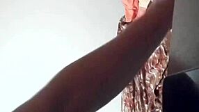 Hidden hetero discovers gay masturbation