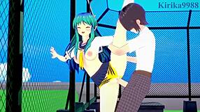 lum intense sex - urusei yatsura 2022 hentai, with creampie and tits