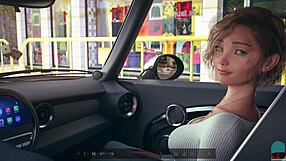 Cute Teen Babe's Cold Look Gives Big Boner in Roleplay Scene