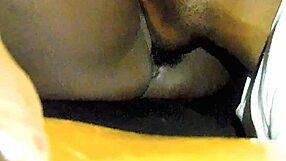 pussyman challenge gets steamy with ebony milf showing off hidden talents