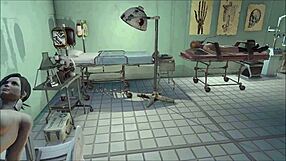 Strip Nurse Rips Clothes In Hospital Teasing Patient!