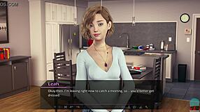 Cute Teen Babe's Cold Look Gives Big Boner in Roleplay Scene