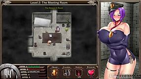 i'm playing karryns prison hentai game where the police office looks hot