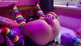 I crave huge toys stretching me, Raine the femboy!