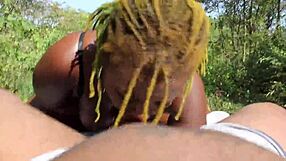 hd- poizon ivy sucks don whoe s big black cock on highway