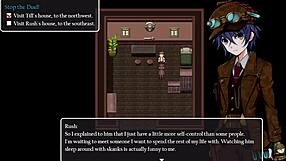 impedindo que uma ladra loira gostosa roube uma peça valiosa do museu - detective girl of the steam city - parte 2